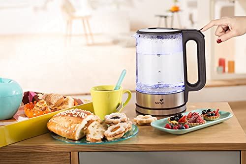 Elektrischer Wasserkocher aus Glas, 360 1,7 l, Tea Lover, 2200 W SYBF-K002 – Bild 3