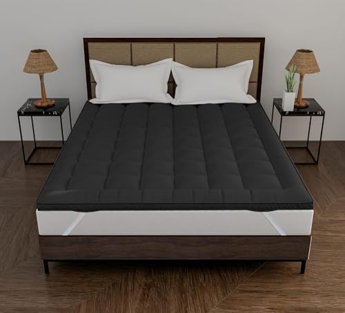 Kwality Dreams Waterproof Mattress Protector, Cotton Mattress Topper, Breathable Hypoallergenic Ultra Soft Fitted Bed Protector Airflow Technology,72×72 Inch, Dark Grey (B0D6W71XJY) Amazon Price History, Amazon Price Tracker