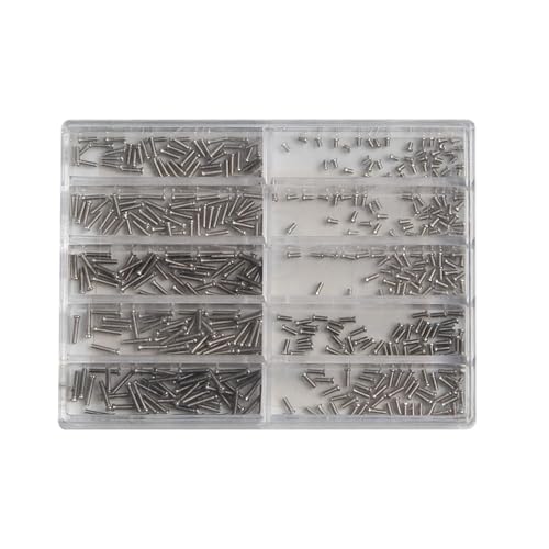 Watch Screws - 500pcs Tiny Metal Watch Screw Assortment | Steel Mi?ro Screws For Watches Repair Eyeglasses Electronics | Durable