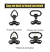NEATABY Quick Detach Sling Swivel Attachments, 2 Pcs 1