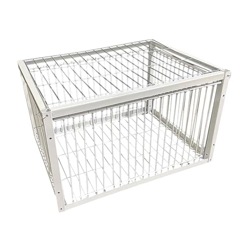 Pigeon Trap Pigeon Coop Escaping Resistant Automatic Pigeon Collection Animal Trap Cage for Feral Other Birds, 1 Way Entrance
