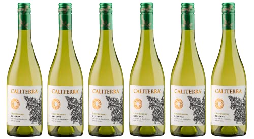6x 0,75l - Caliterra - Reserva - Chardonnay - Valle de Casablanca D.O. - Chile - Weißwein trocken