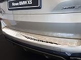 bmw serie 1 paquete m milanuncios plateado Avisa Protector del Parachoques Trasero Inoxidable Compatible con BMW X5 (G05) Paquete M 2018- excl. M-Competition \'Ribs\'
