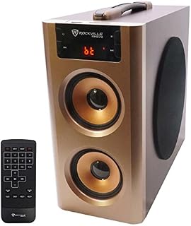 Rockville RHB70 Home Theater Compact Powered Speaker System w Bluetooth/USB/FM