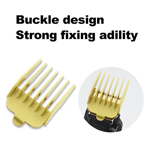 Professional Hair Clipper Guards Guide Combs,From 1/16inch to 1inch(1.5-25mm),Compatible with Wahl Professional Clippers/Trimmer