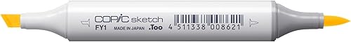 Miniatura 4 de Copic Marcadores FY1-Sketch, Amarillo Fluorescente Naranja