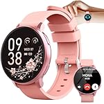 Smart Watch for Men Women Fitness Tracker with 100+ Sport Modes,Activity Trackers for iOS/Android Waterproof/Heart Rate/Sleep/Steps Monitor/Pedometer Monitor Monitor (Pink)