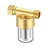 Yechiry Waschmaschinen-Wasserfilter 40 Mikron Edelstahl (W22)