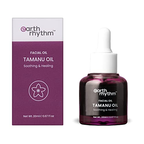 Earth Rhythm Tamanu Face Oil for Soothing & Healing, 20 ml (Pack of 1)