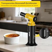 TBTEEK Bunsenbrenner Mit Sichtbarem Füllstand und Einstellbarer Flamme – Ansicht 5