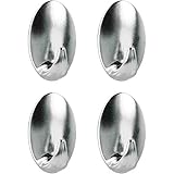 Inhalt: 4 Stück Metaltex 294612010 Hafthaken Liliput 4-er Set, verchromt