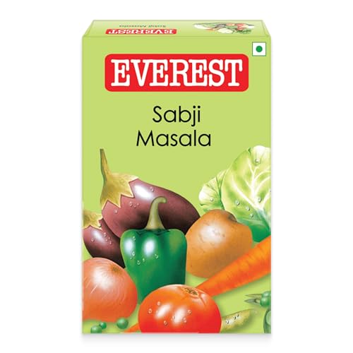 Image of Everest Sabji Masala - 100g | Subtle, Aromatic Blend for Flavourful Vegetable Curries | Balanced Spice Mix for Everyday Indian Sabzi & Home Cooking