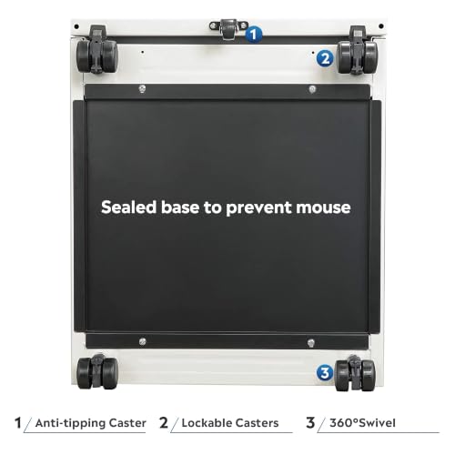 Image of DEVAISE 2 Drawer File Cabinet with Lock for Home Office, Fully Assembled