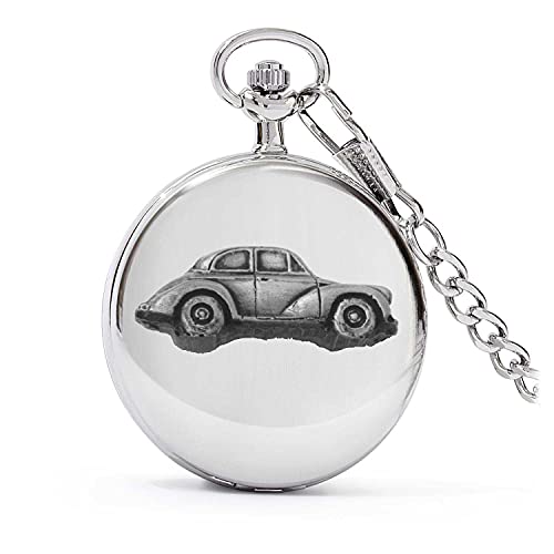Montre gousset à quartz Morris Minor pour un style rétro élégant au quotidien