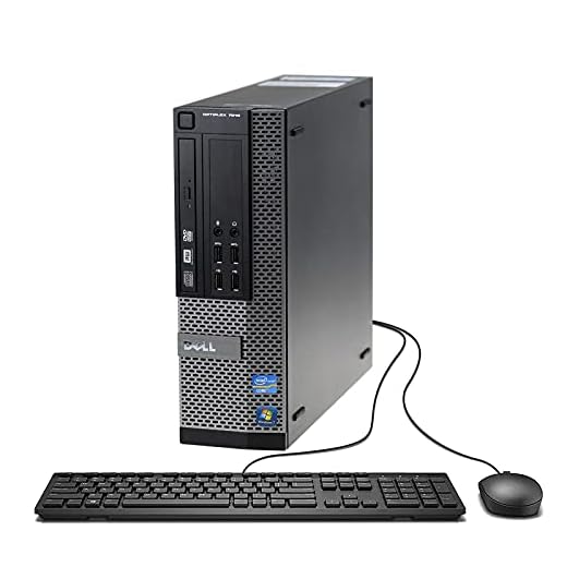 Dell Optiplex 7010 Business Desktop Computer (Intel Quad Core i5-3470 3.2GHz, 16GB RAM, 2TB HDD, USB 3.0, DVDRW, Windows 10 Professional (Renewed)