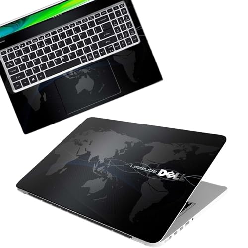 Image of Galaxsia Pattern D83 Full Body Vinyl Laptop Skin /Sticker /Cover Upto 15.6 Inches Laptops Laminated-Removable-HD Quality Compatible for -Dell (15x10 Inches)