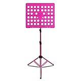 Uso múltiple: es un soporte clásico para todos los instrumentos como guitarra / ukelele / batería, etc., adecuado para la escuela, orquesta. coros, capillas de iglesias, aulas, también utilizables como servicio de menú para restaurantes, salones, hoteles, etc.