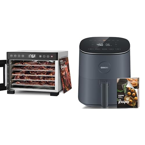 COSORI 5 Trays Premium Stainless Steel Dehydrator & COSORI L501 Air Fryer