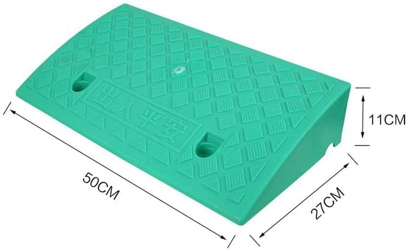 Tapis de rampe antidérapant vert à haute adhérence pour passages sécurisés