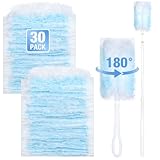 【Hygiénique et jetable】Fini le nettoyage fastidieux des têtes de plumeau réutilisables ! Lorsqu'elle est sale, remplacez simplement la recharge et jetez-la : votre nettoyage est ainsi plus rapide, plus facile et plus hygiénique que jamais