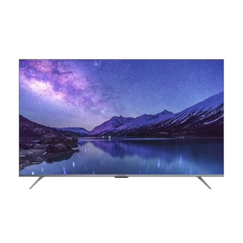 تلفزيون بدقة 4K ذكي بدون إطار مقاس 75 بوصة مزود بجهاز استقبال مدمج من شارب، موديل 4T-C75FN6EX