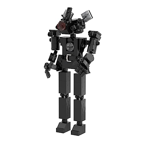 Jilijia Toilet Men Building Block Kit,Cameramen TV man/Speakerman/Titan TV man Action Figure,Anime Game Building Block Figurine Ornaments Gift