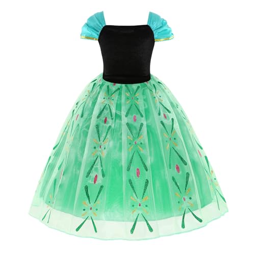 Disfraz de princesa para niñas, talla 130 5-6 años miniatura 3