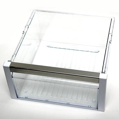 Refrirator Crisper Drawer, Upper Replaces for Bosch Refrigerators B20CS51SNS_01 B20CS51SNS_02 B20CS51SNW_01 B20CS51SNW_02