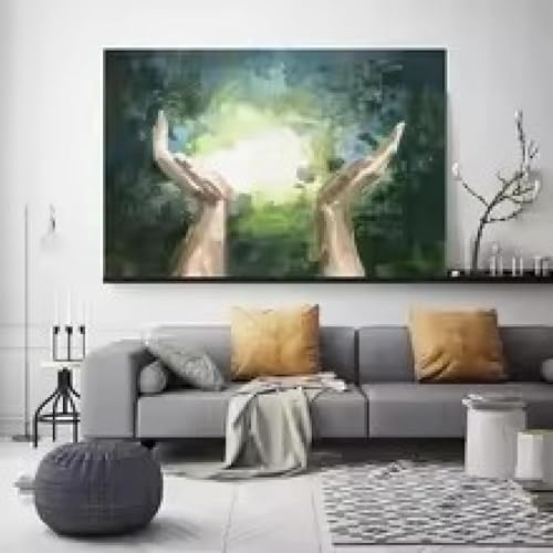 Cadre interne pour tableau abstrait : fini les murs vides - 2