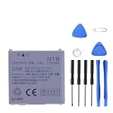 NTT対応 N18 N905i N705i AAN29226 N906i NTT N-03A 交換用バッテリー - 3.8V、770mAh 日本の安全基準適合2026EBI