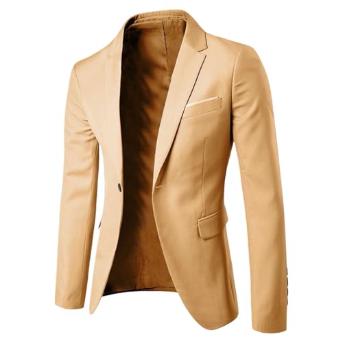 Catálogo de Chaquetas deportivas para Hombre los preferidos por los clientes. 46 Blazers y Chaquetas Deportivas para Hombre. Blazer Informal de Corte Ajustado con un botón. Chaqueta de Traje Negocios Ligera.
