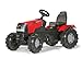 Produktbild Rolly Toys rollyFarmtrac Case Puma Tretfahrzeug (für Kinder ab drei Jahre, Flüsterlaufreifen, verstellbarer Sitz, Front- und Heckkupplung) 601059, Red / Black