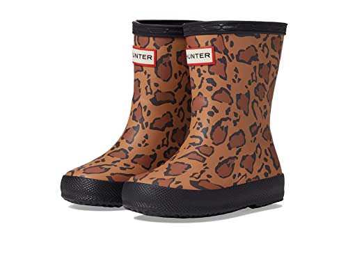 Hunter Unisex-Child Original First Classic Leopard Rain Boot