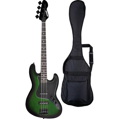 SELDER セルダー JAZZ ジャズベース エレキベース グリーン系 Amazon | SELDER セルダー ベース ジャズベースタイプ JB-30
