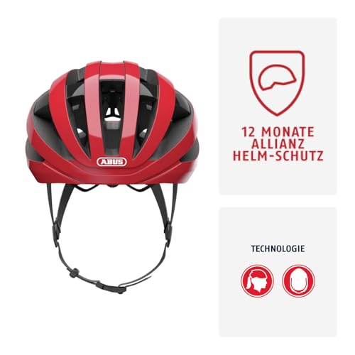 ABUS Rennradhelm Viantor - Sportlicher Fahrradhelm für Einsteiger - für Damen und Herren