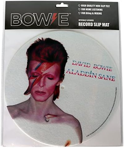 Pyramid America - David Bowie Turntable Record Player - David Bowie Aladdin Dane - 12" Antistatic Cover, Reduces Noise & Sounds From Static & Dust, Ideal For Your Vinyl Record Storage image 2