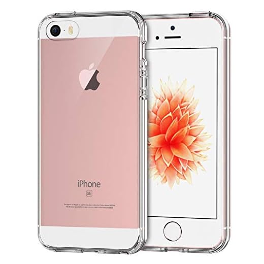 Vultic Clear Case for iPhone 5 / 5S / SE 2016, Soft Slim Fit Shockproof TPU Lightweight Thin Transparent Cover