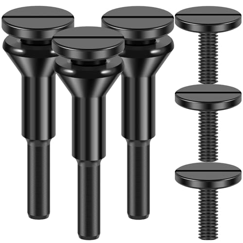 FALESOUL 3 Set Cut Off Wheel Mounting Mandrel 1/4\" & 3/8\" Arbor Hole with 1/4\" Shaft Stem for Rotary Die Grinder Drill Attachment