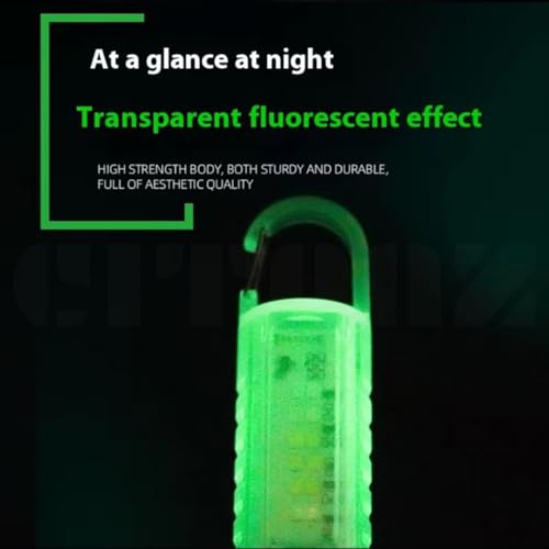 Image of Small Keychain Flashlight Mini Portable Rechargeable LED Flash Light 8 Modes USB-C Emergency Light,Flashing Warning Light, Portable Flashlight for Outdoor Hiking, Indoor Repair, Camping.