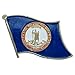 US Flag Store Lapel Pin Virginia Flag