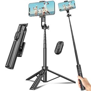 Selfie Stick Travel Tripod for...