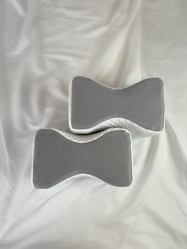 Travesseiro de Joelho - Coluna Relax® - Tecnologia NASA com Espuma Premium e Formato Ergonômico