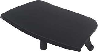 HUANGENG Accesorio automotriz para E92 E93 - Tapas de gancho de remolque para parachoques trasero, tapas de solapa 51127893147, tapas de gancho de remolque, color negro