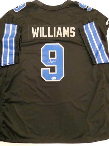 Jameson Williams Autographed Detroit Lions Nike Jersey