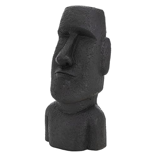 ECD Germany Moai Figur Rapa NUI Kopf 53,5 cm hoch Anthrazit aus...