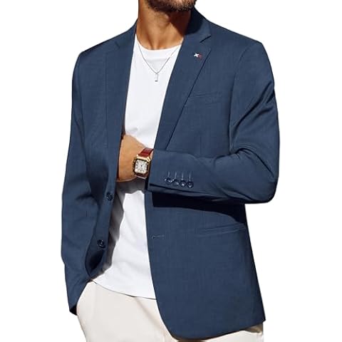 PJ PAUL JONES Lightweight Slim Fit Blazer Cover