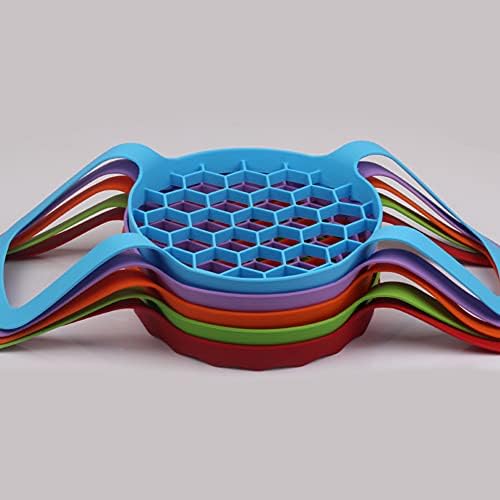 DELITLS Pressure Cooker Sling,Silicone Steamer Basket Rack Lifter With Handles,Home Bakeware Sling for 6 Qt/8 Qt Instant Pot, Ninja Foodi and Multi-Function Cooker Egg Cooker