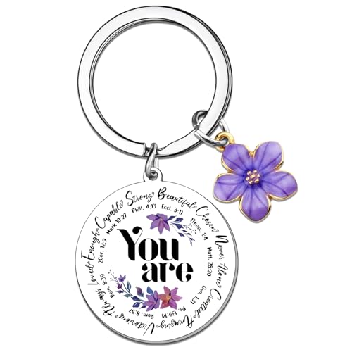 Religious Gifts for Women Christian Keychains for Woman Christian Birthday