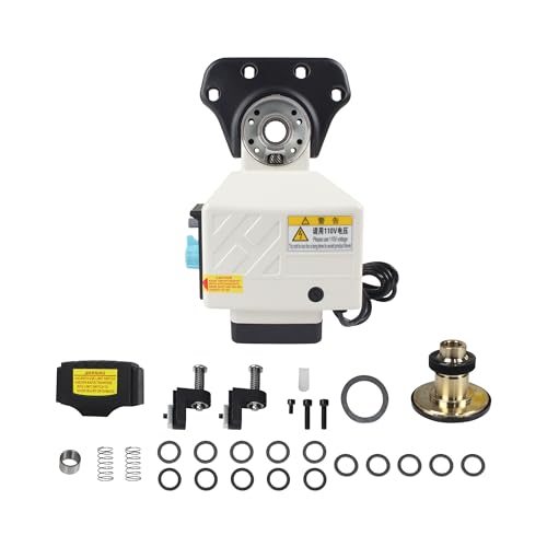 RATTMMOTOR JN500S Power Feed XYZ-Axis 650 in-lb Torque, 2-210RPM, 110V Milling Table Power Feed for Bridgeport and Some Knee Type Milling Machine (X Axis)