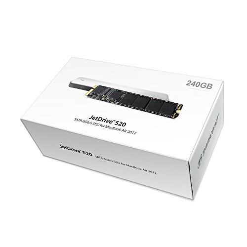 Image of Transcend TS240GJDM520 JetDrive 520 240GB SATA III SSD Upgrade Kit for MacBook Air SSD (Mid 2012)